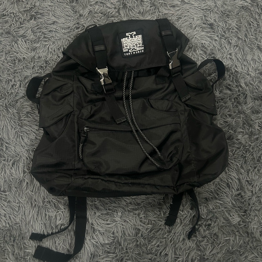 Tory Burch Black Backpack